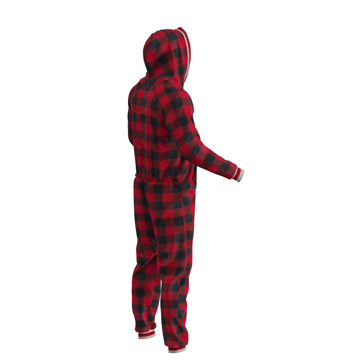 Pook Unisex Fleece Onesie Red