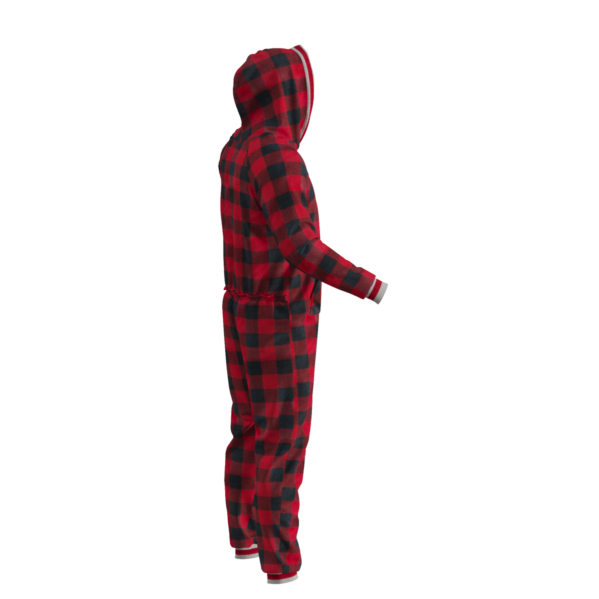Pook Unisex Fleece Onesie Red