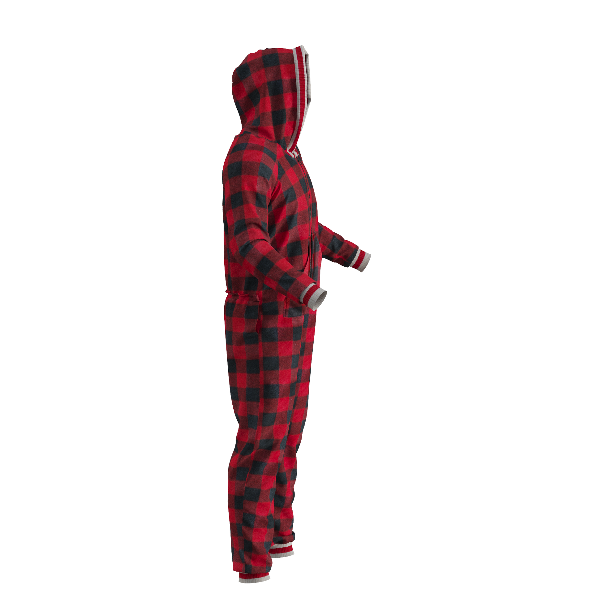 Pook Onesie - Red (Adult Unisex)