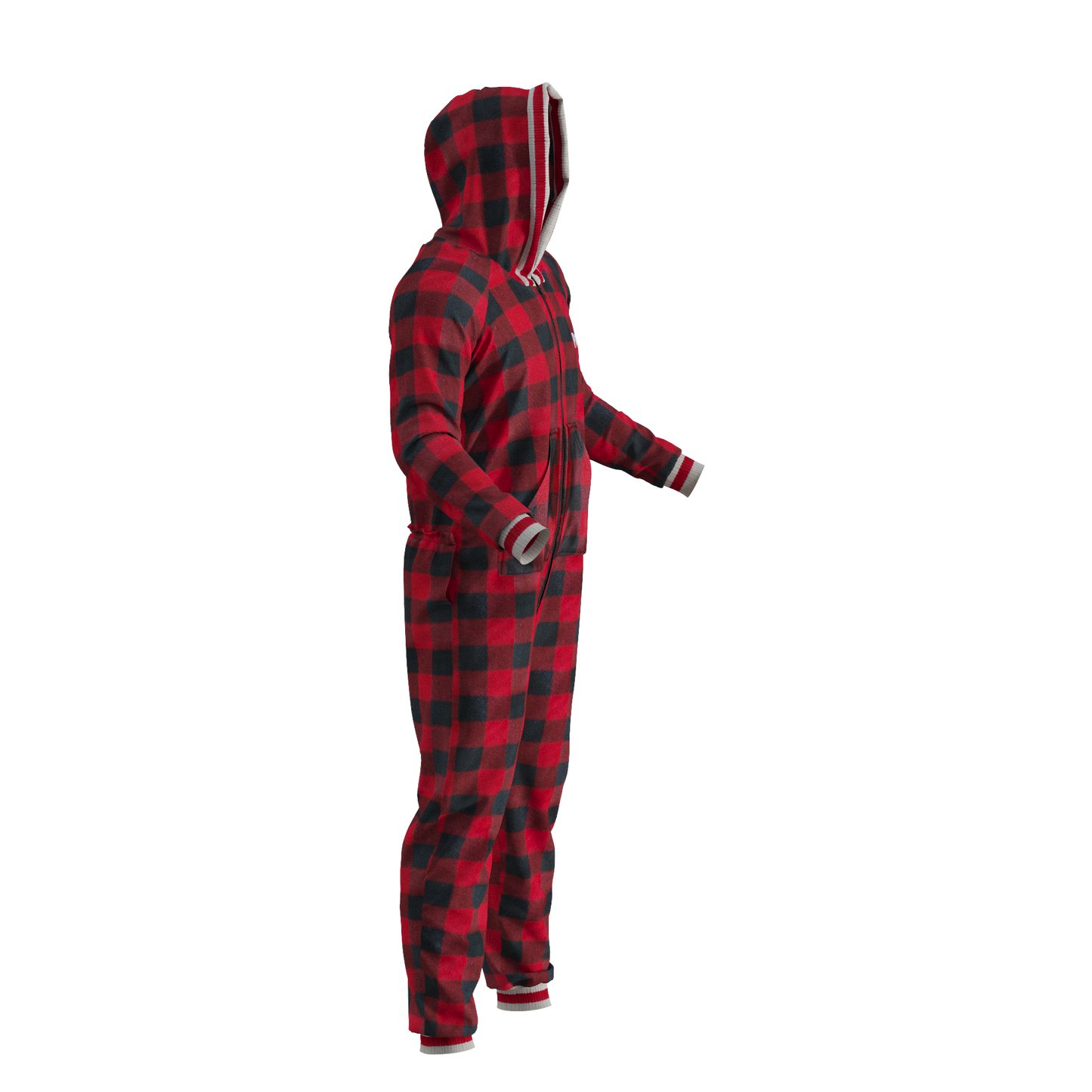 Pook Onesie - Red (Adult Unisex)
