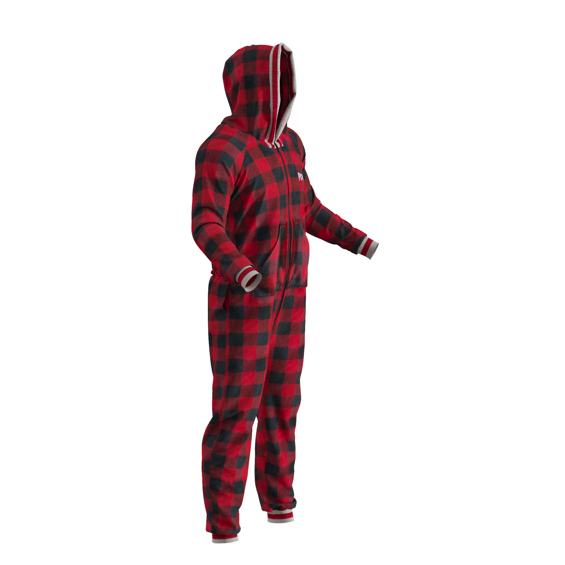 Pook Onesie - Red (Adult Unisex)