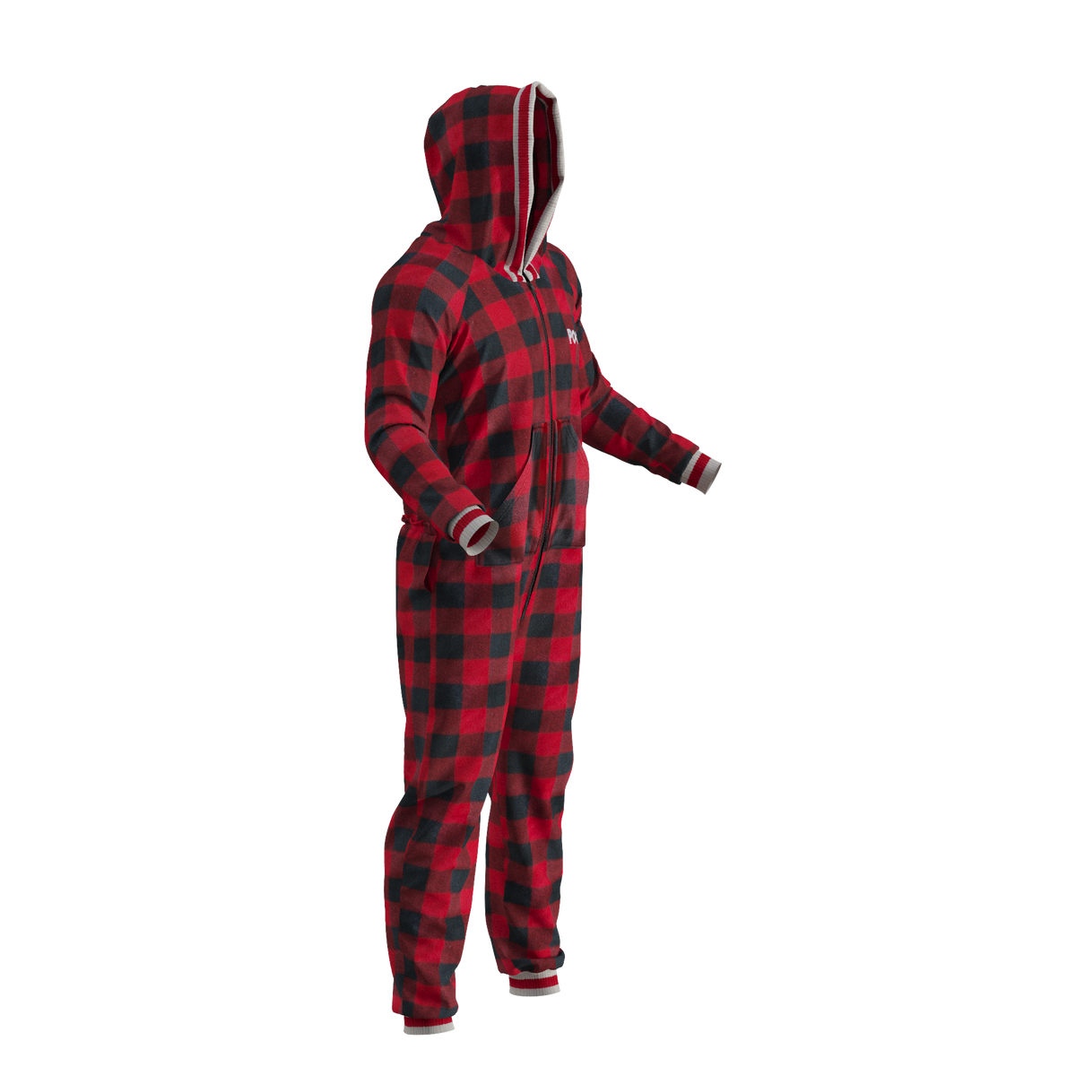 Pook Unisex Fleece Onesie Red