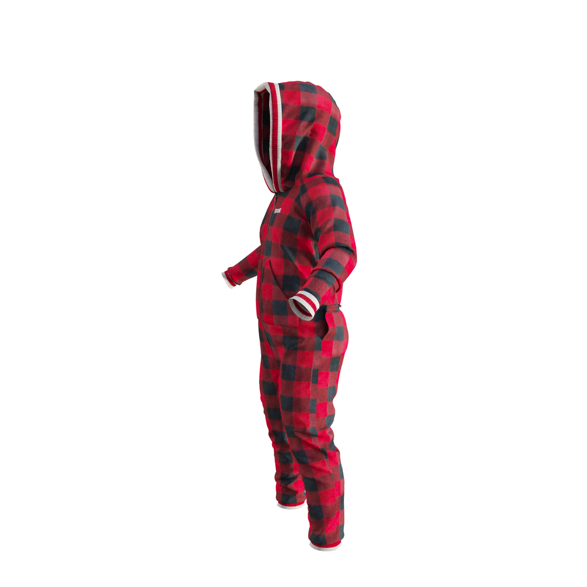 Pook Unisex Fleece Onesie Red