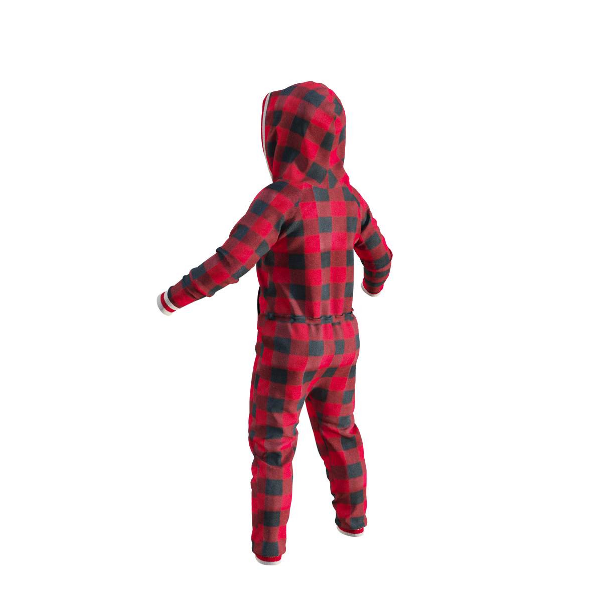 Pook Unisex Fleece Onesie Red