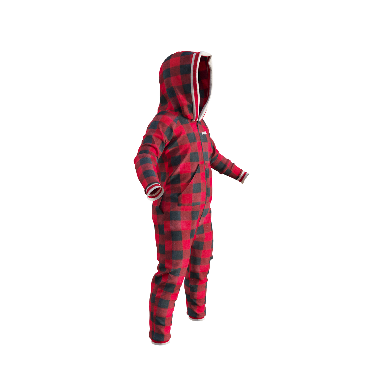 Pook Unisex Fleece Onesie Red
