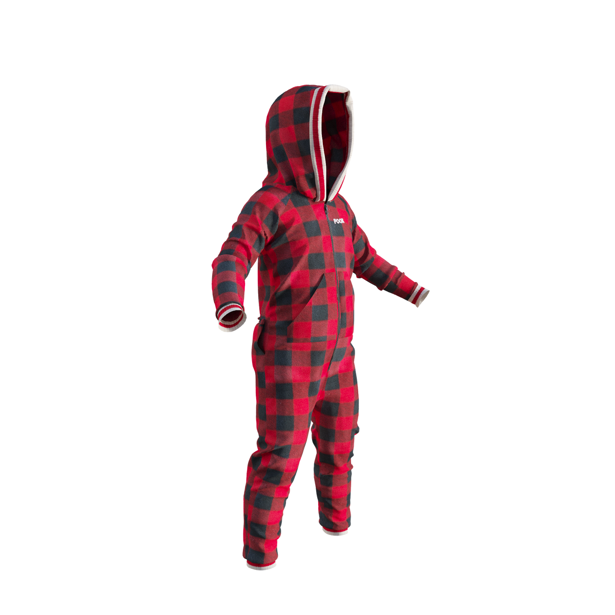 Pook Unisex Fleece Onesie Red