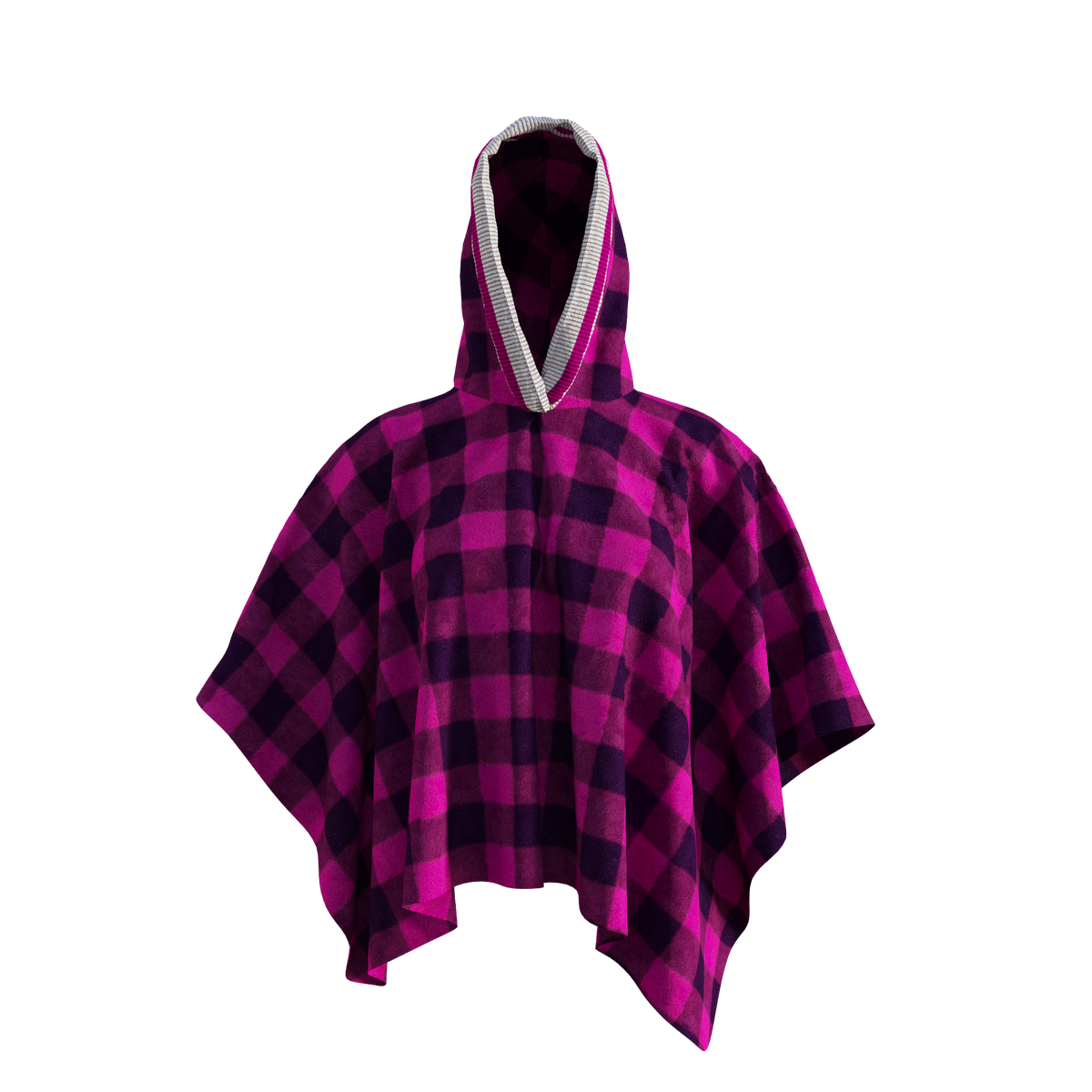 Pook Unisex Polar Fleece Poncho Pink