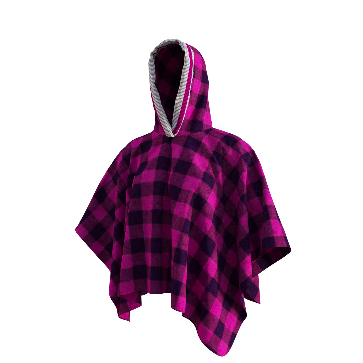 Pook Unisex Polar Fleece Poncho Pink