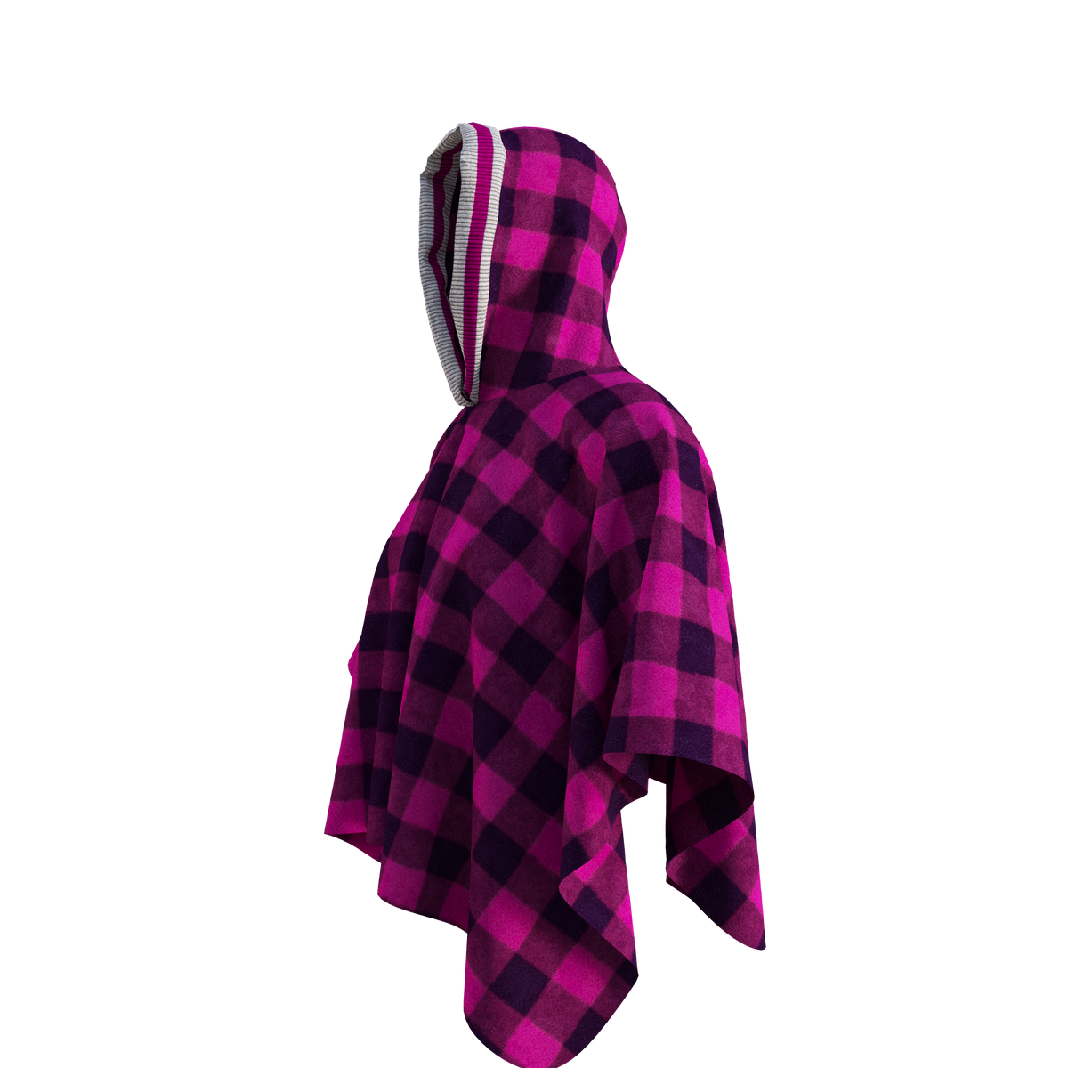 Pook Unisex Polar Fleece Poncho Pink