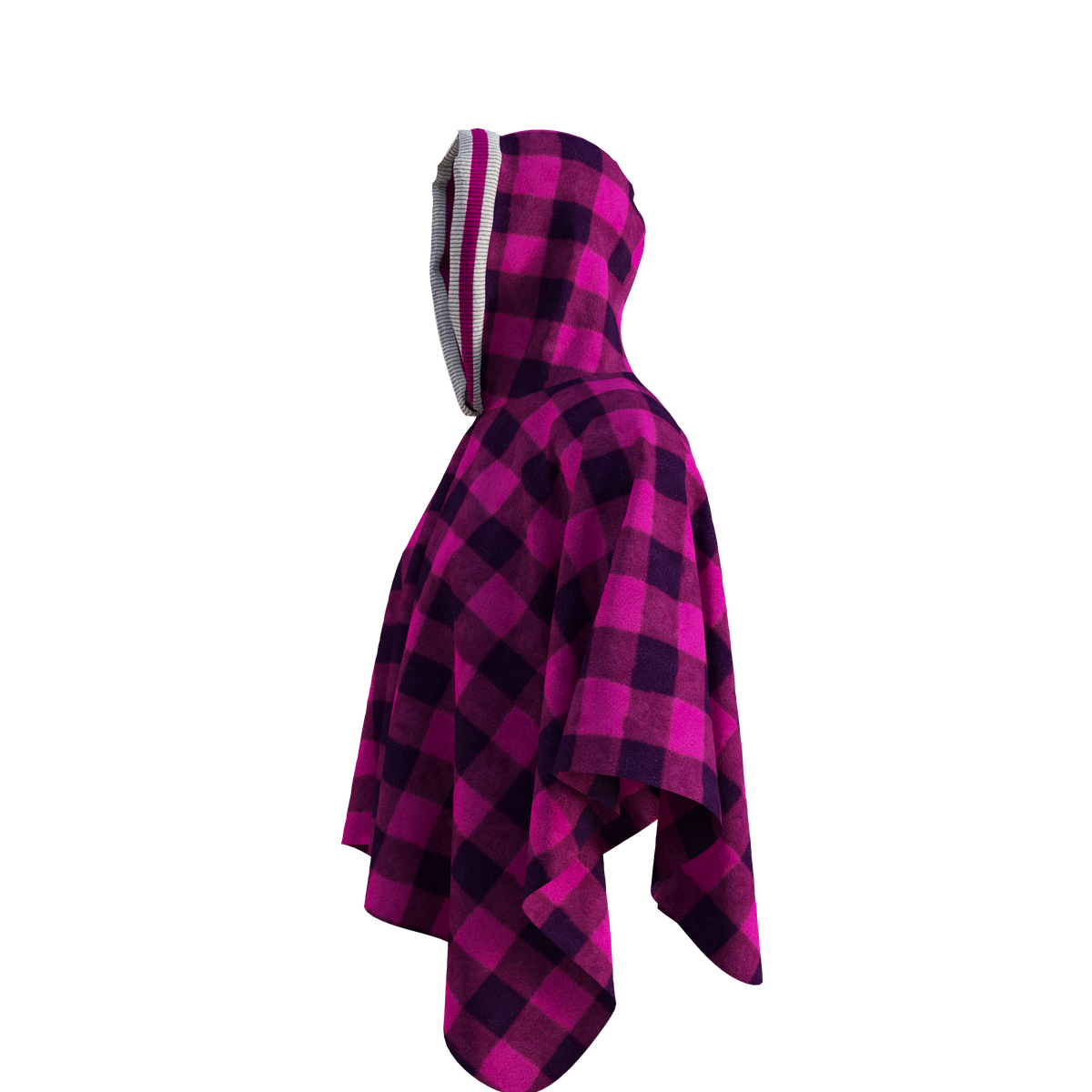 Pook Unisex Polar Fleece Poncho Pink