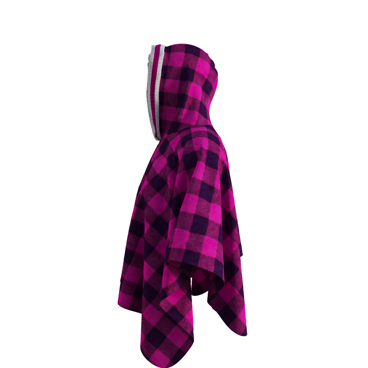 Pook Unisex Polar Fleece Poncho Pink