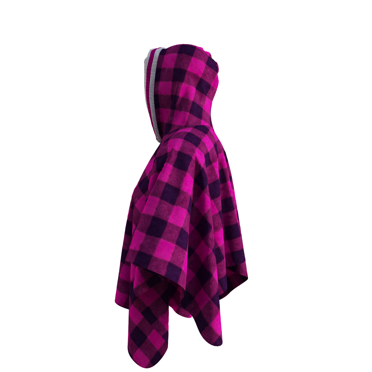 Pook Unisex Polar Fleece Poncho Pink