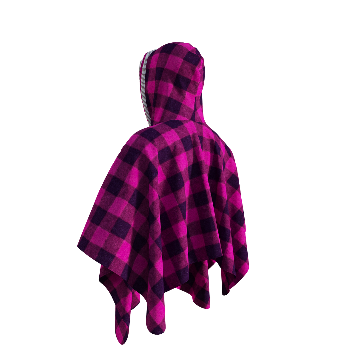 Pook Unisex Polar Fleece Poncho Pink