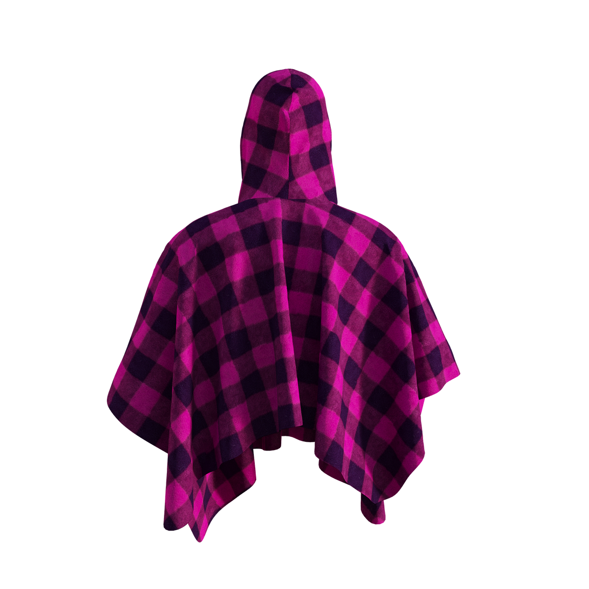 Pook Unisex Polar Fleece Poncho Pink