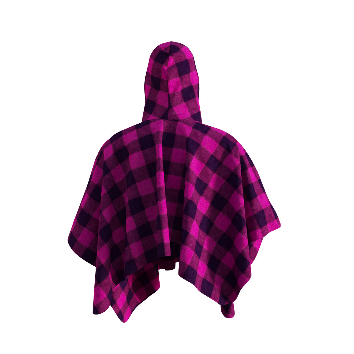 Pook Unisex Polar Fleece Poncho Pink