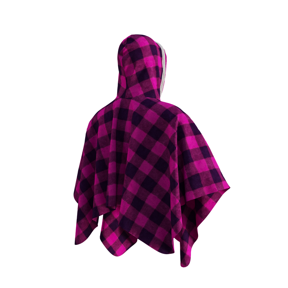 Pook Unisex Polar Fleece Poncho Pink