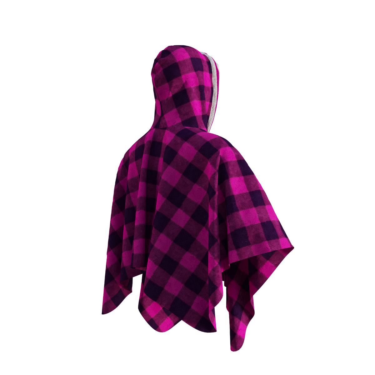 Pook Unisex Polar Fleece Poncho Pink