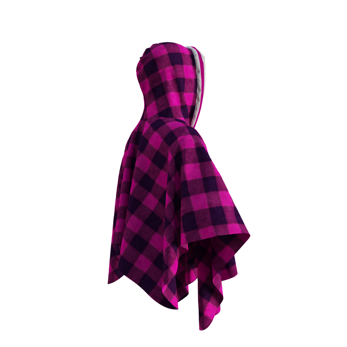 Pook Unisex Polar Fleece Poncho Pink