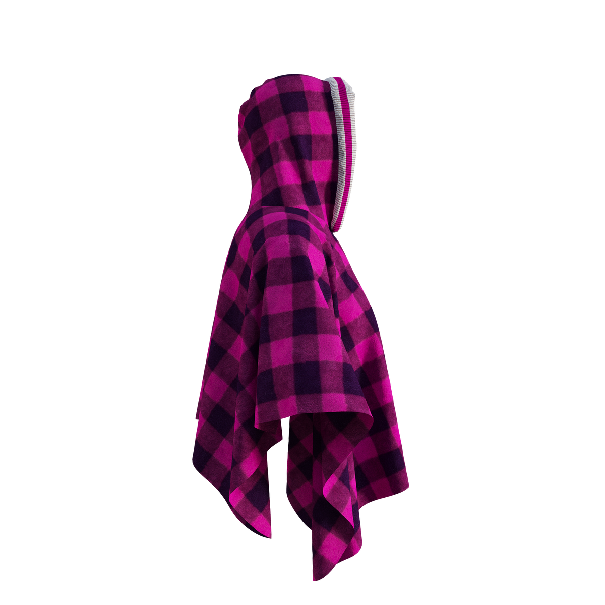 Pook Unisex Polar Fleece Poncho Pink