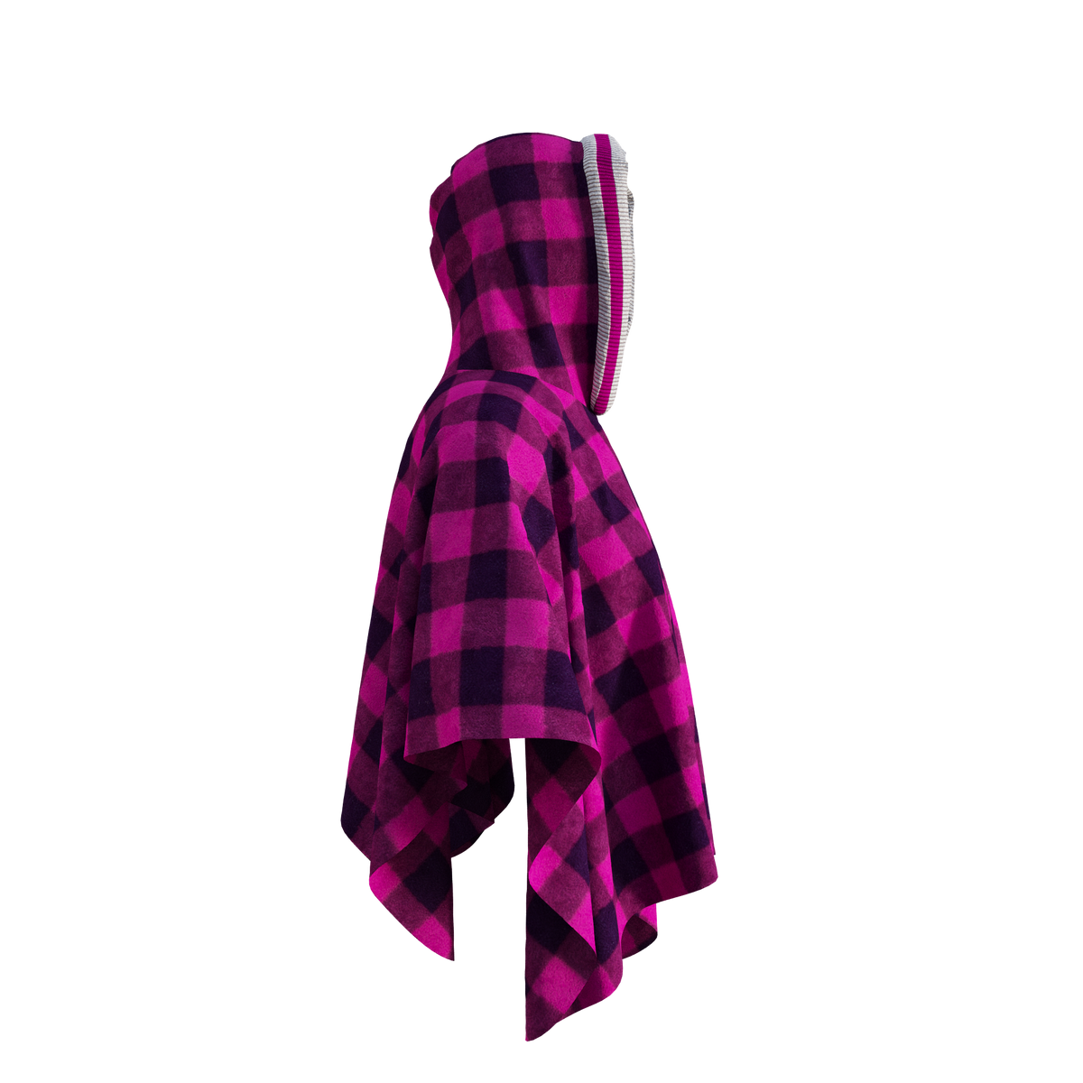 Pook Unisex Polar Fleece Poncho Pink