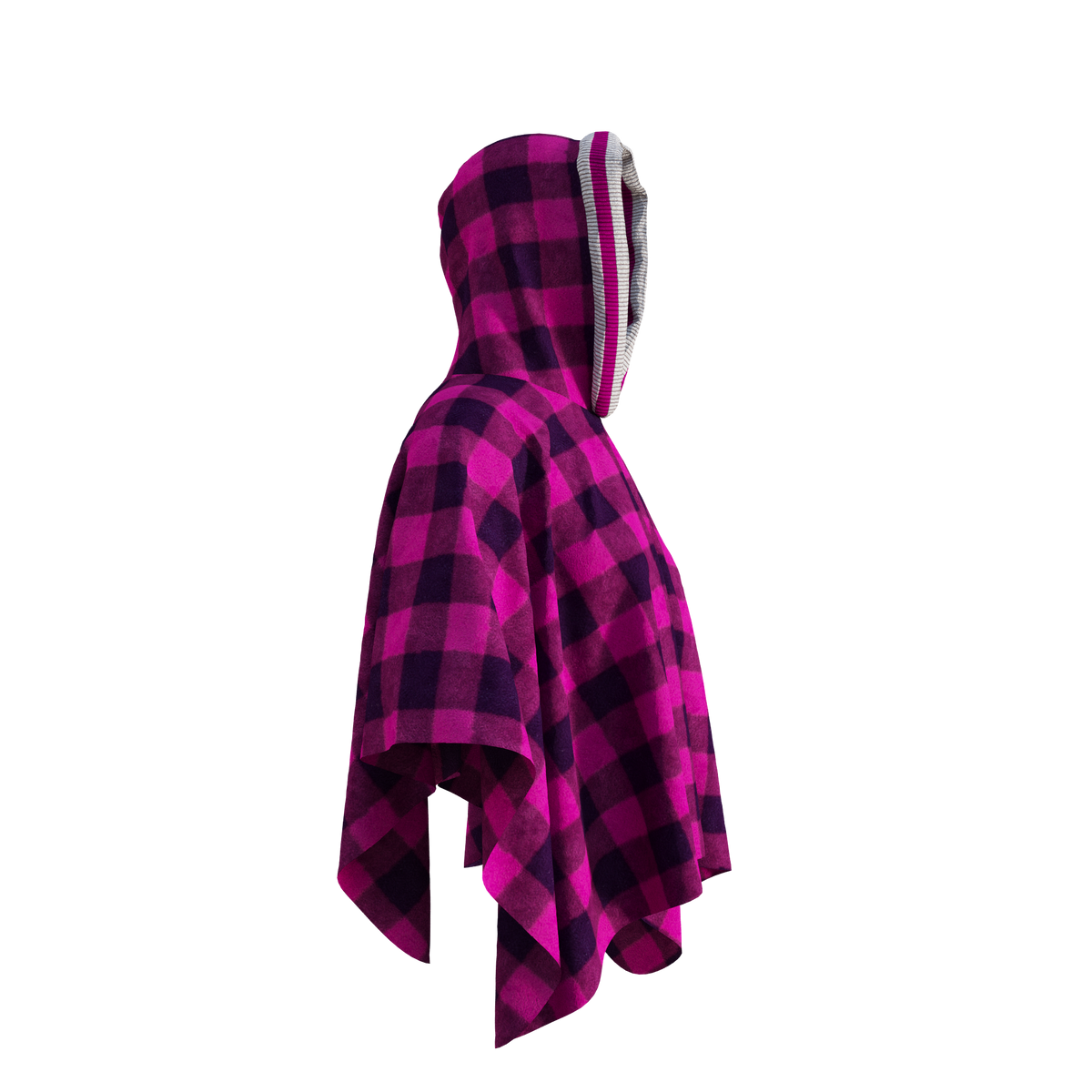 Pook Unisex Polar Fleece Poncho Pink