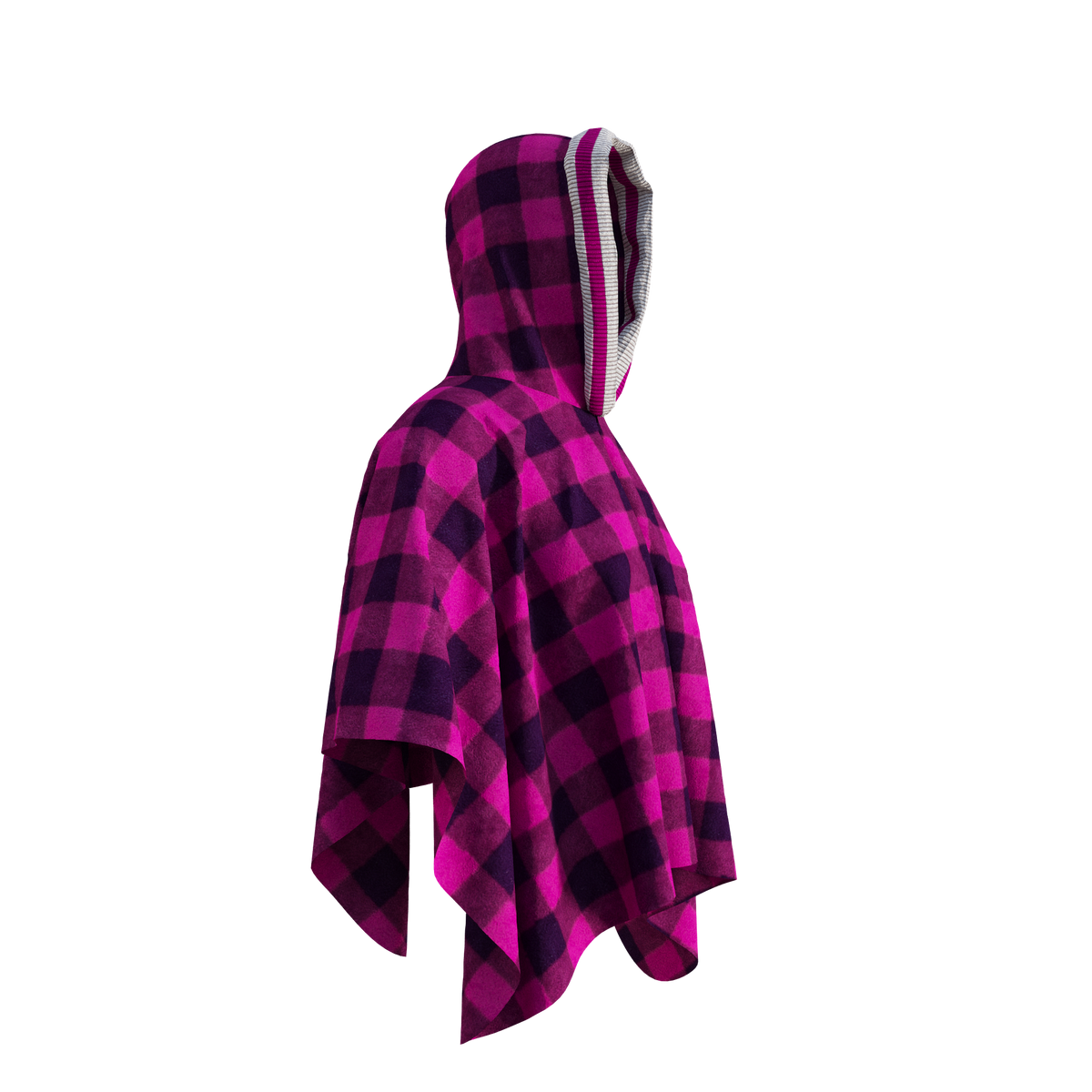 Pook Unisex Polar Fleece Poncho Pink