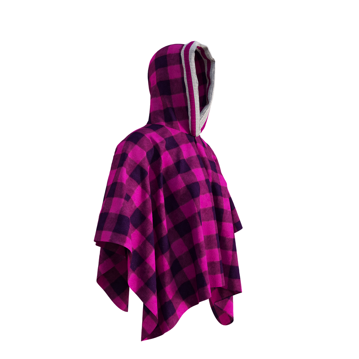Pook Unisex Polar Fleece Poncho Pink
