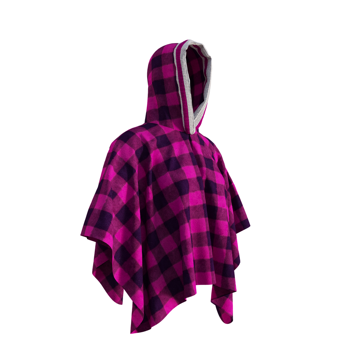 Pook Unisex Polar Fleece Poncho Pink