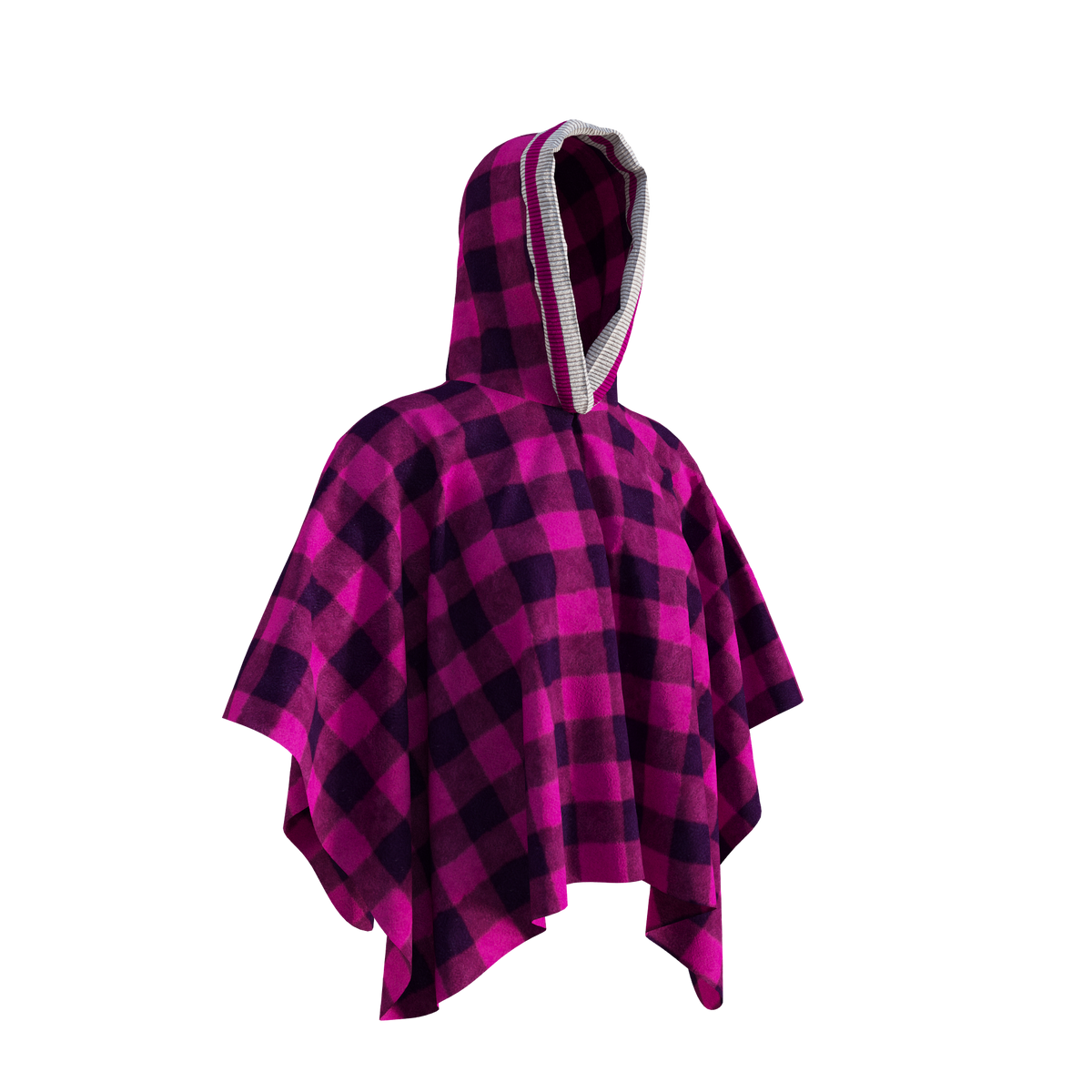 Pook Unisex Polar Fleece Poncho Pink