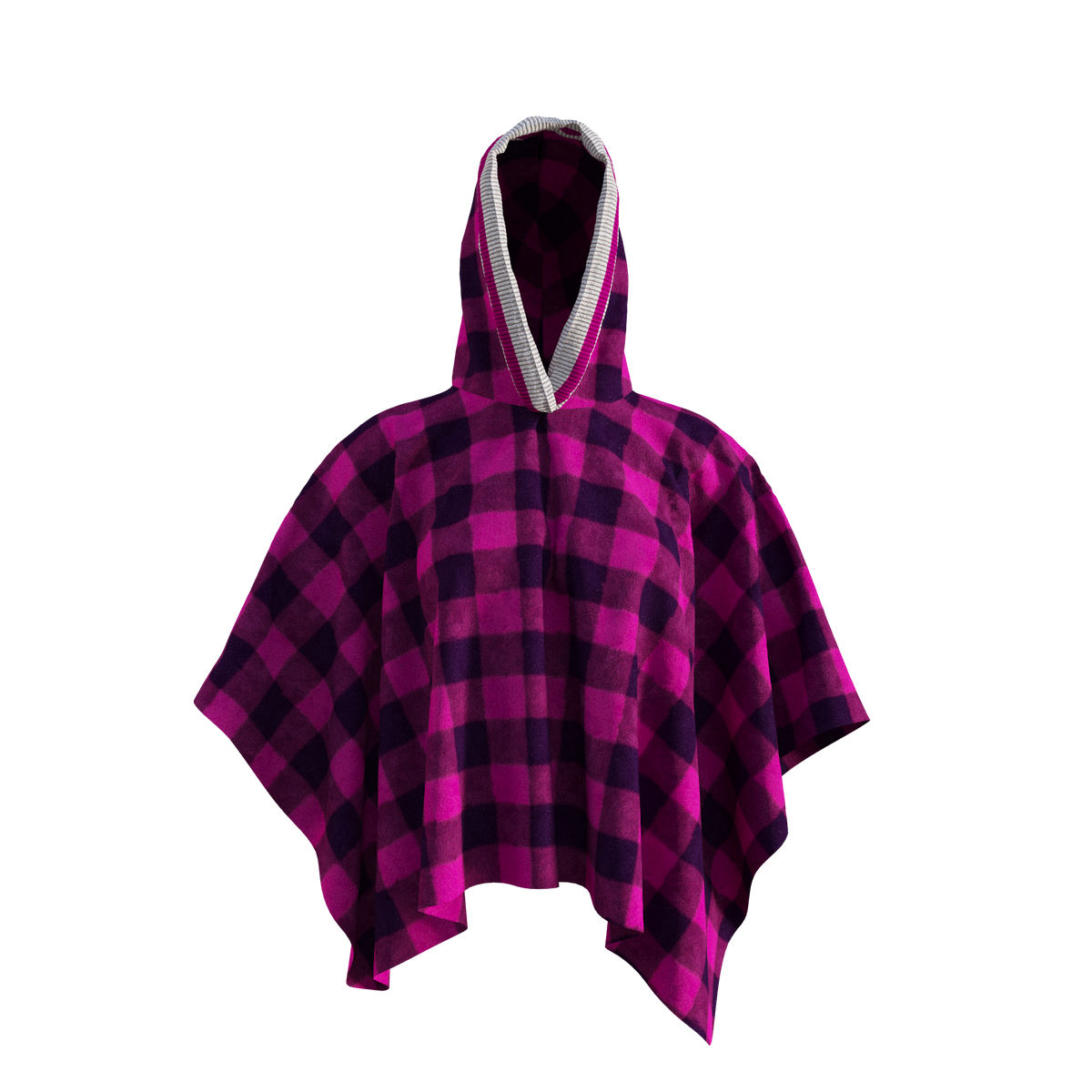 Pook Unisex Polar Fleece Poncho Pink