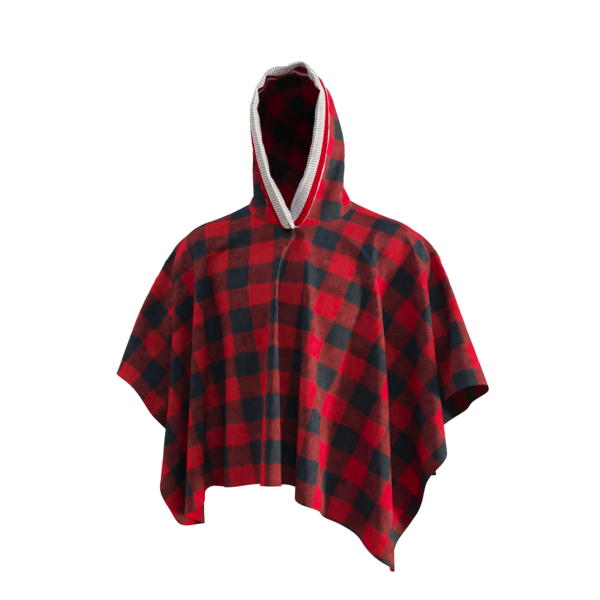 Pook Unisex Poncho Red