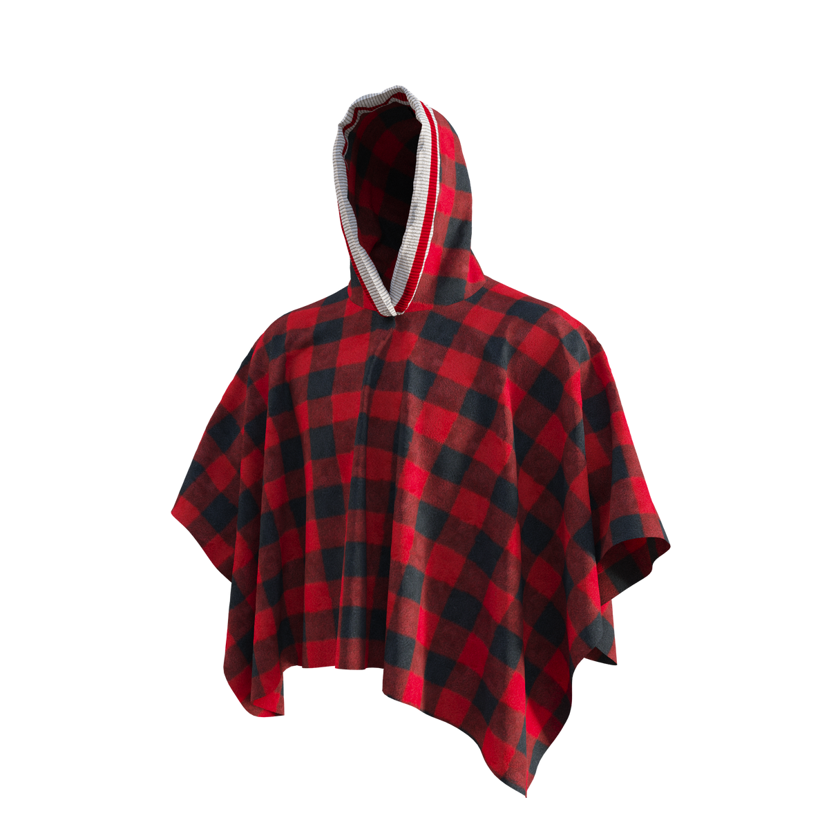 Pook Unisex Poncho Red