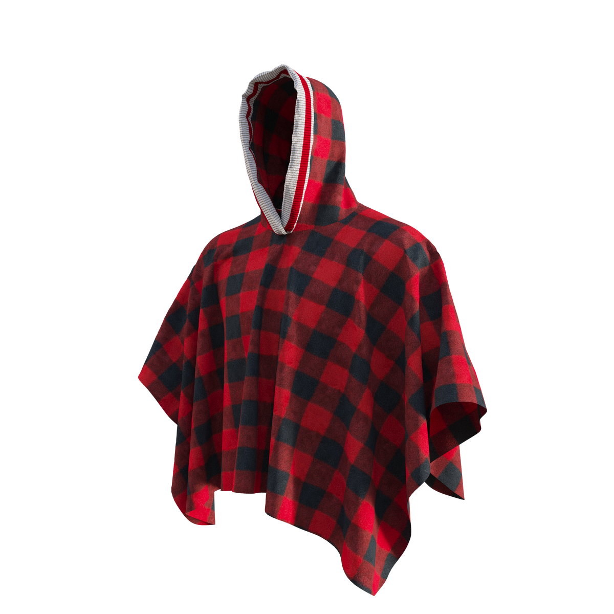 Pook Unisex Poncho Red
