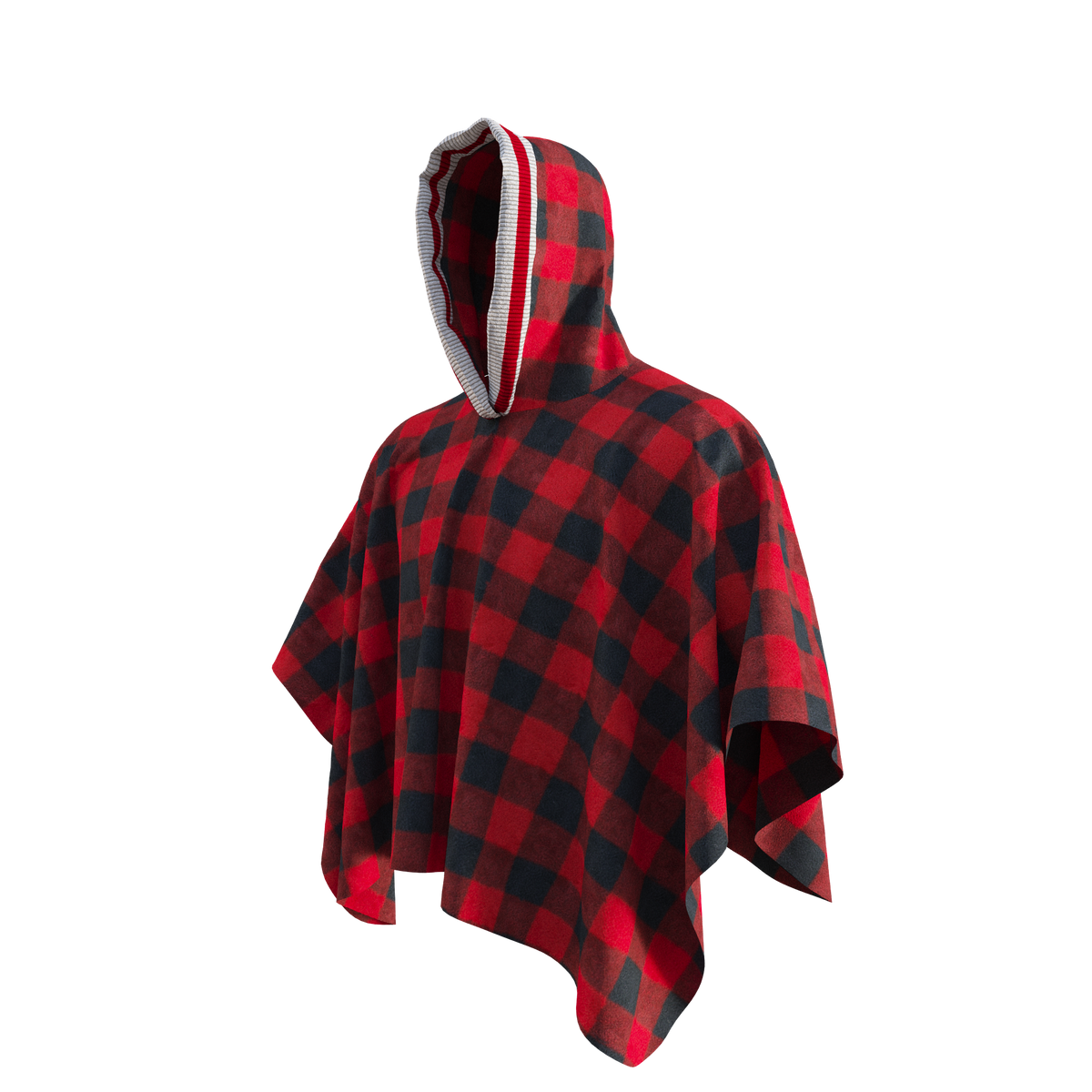 Pook Unisex Poncho Red