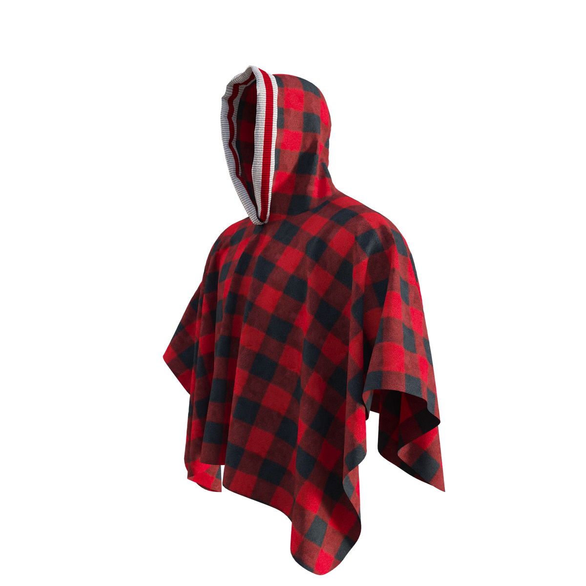 Pook Unisex Poncho Red