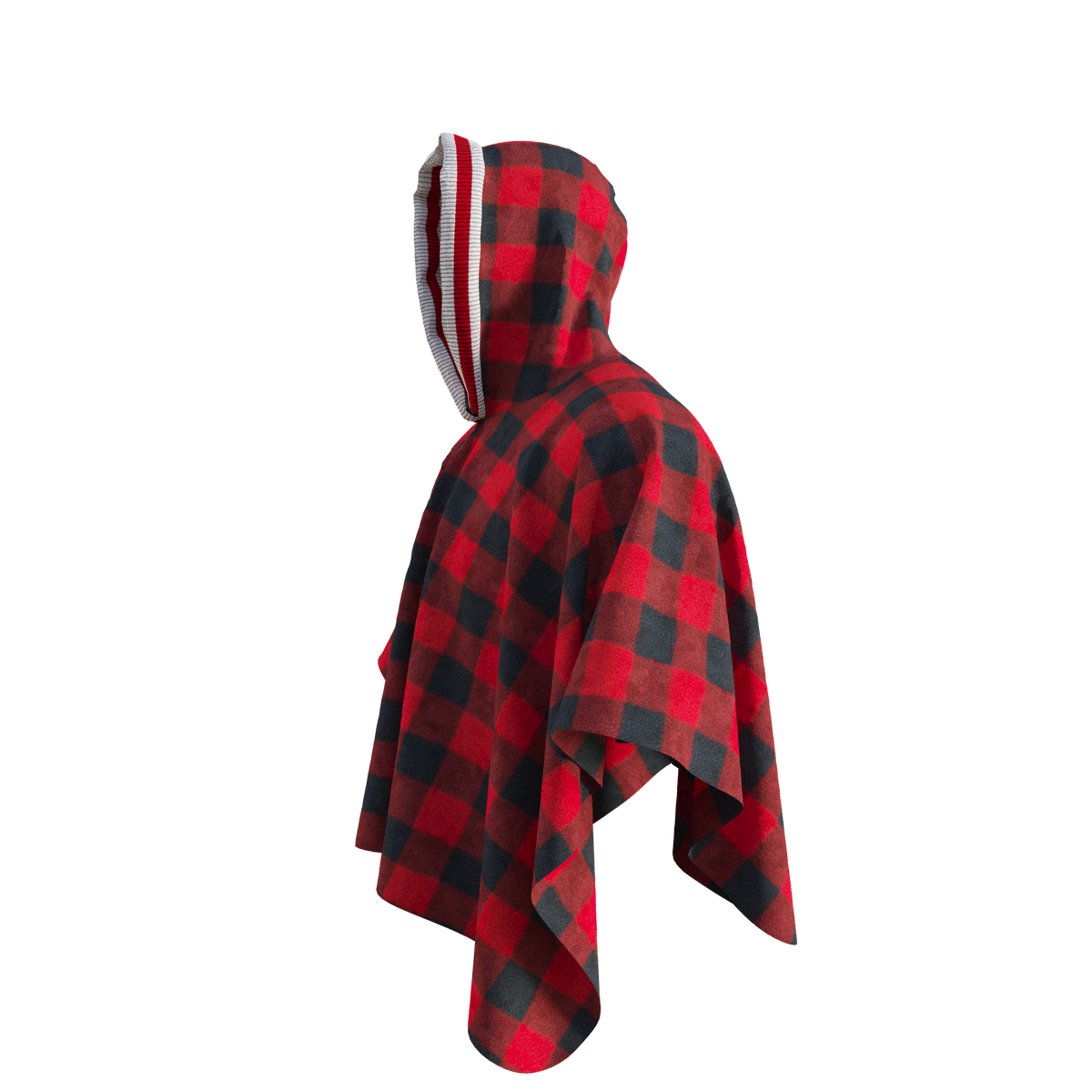Pook Unisex Poncho Red