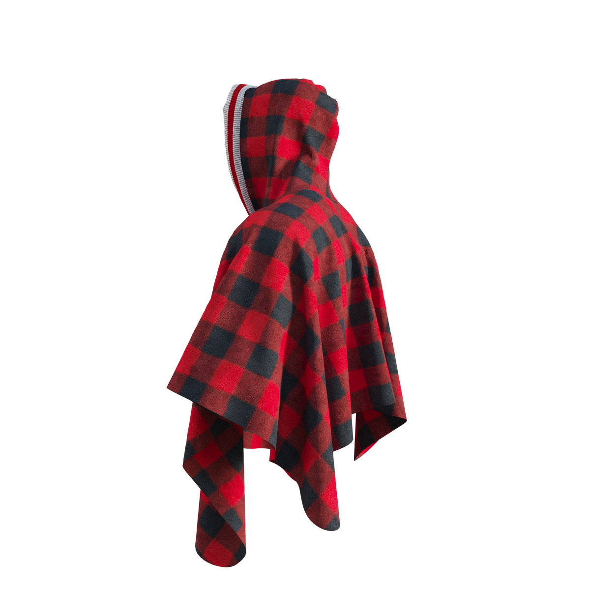 Pook Unisex Poncho Red