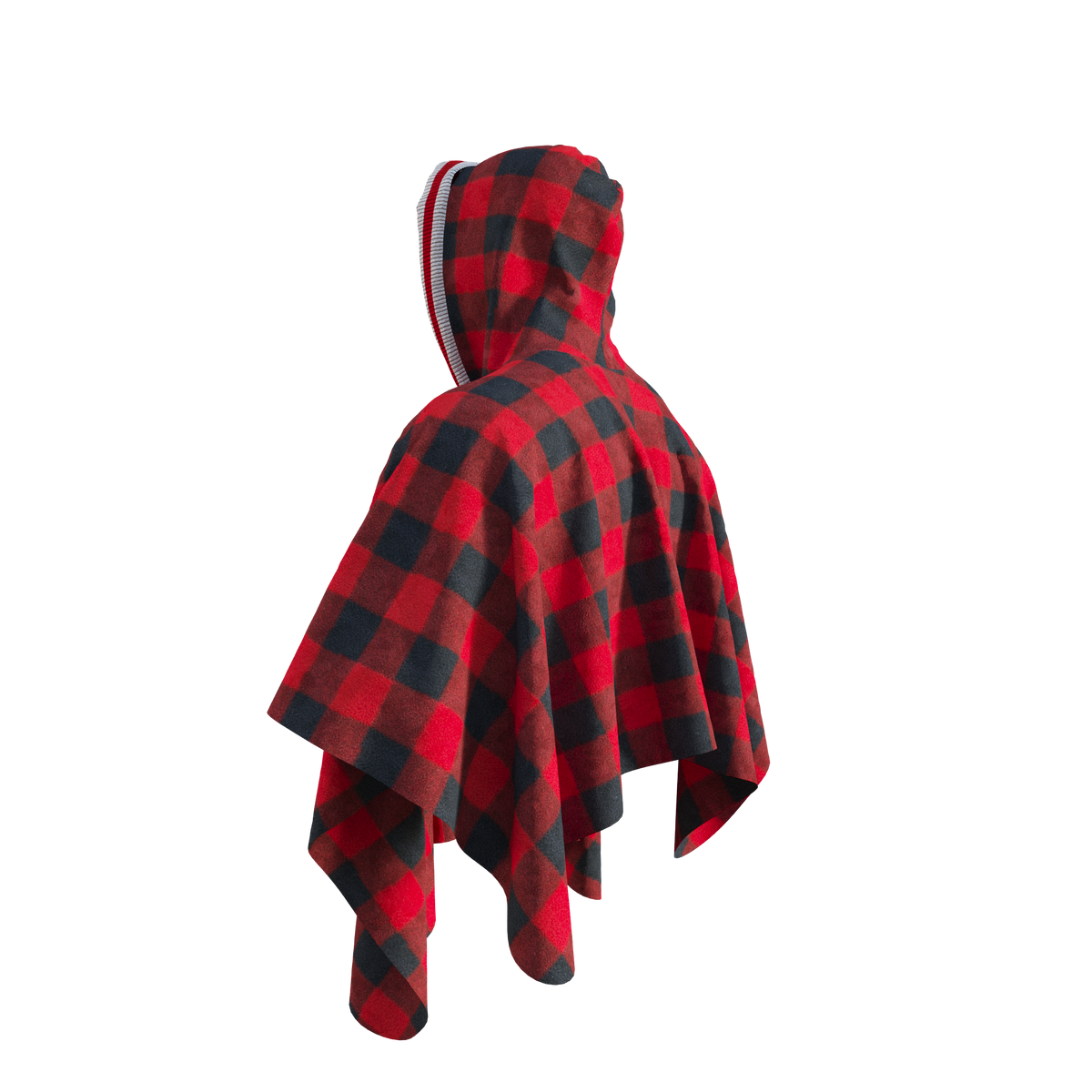 Pook Unisex Poncho Red