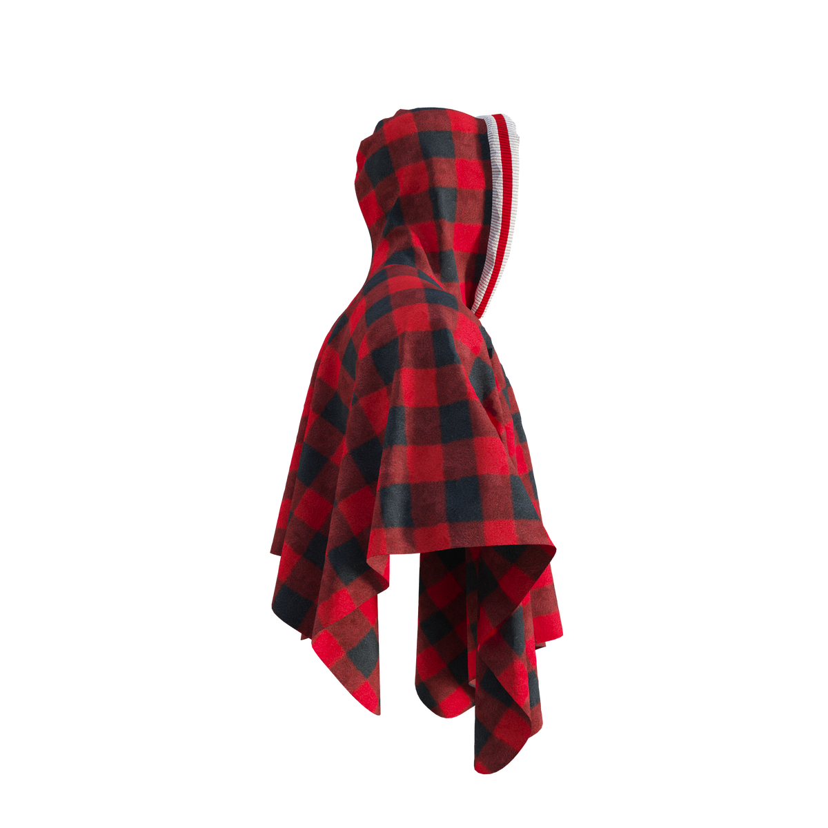 Pook Unisex Poncho Red