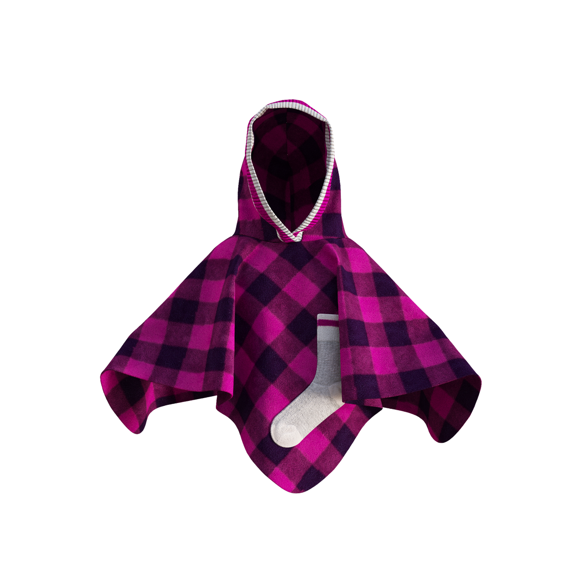 Pook Kids Pookie Poncho Pink