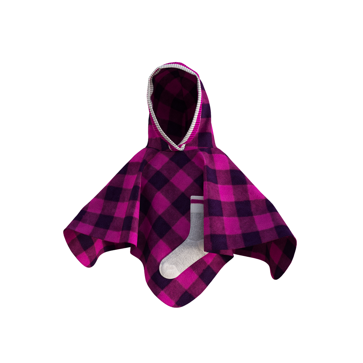 Pook Kids Pookie Poncho Pink
