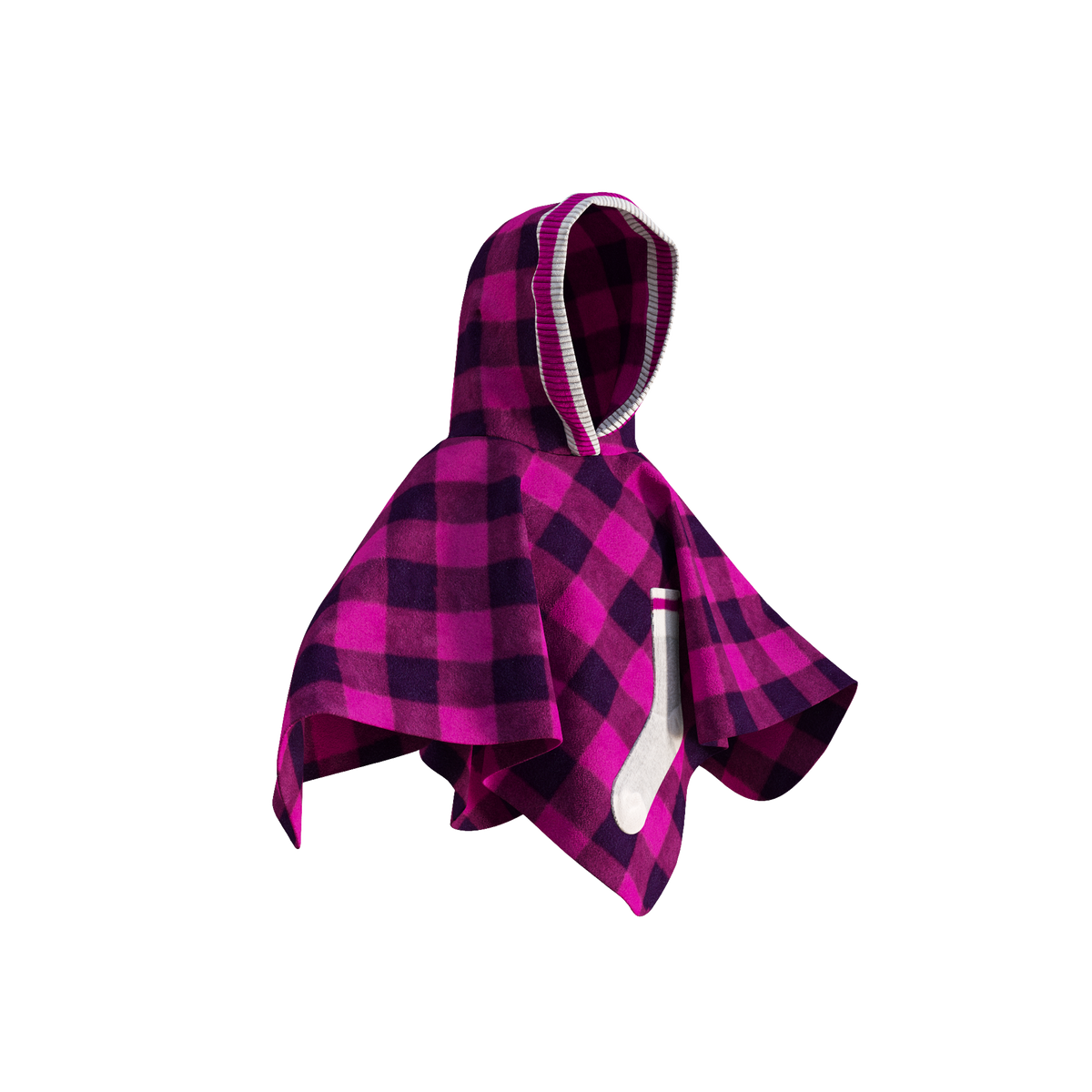 Pook Kids Pookie Poncho Pink