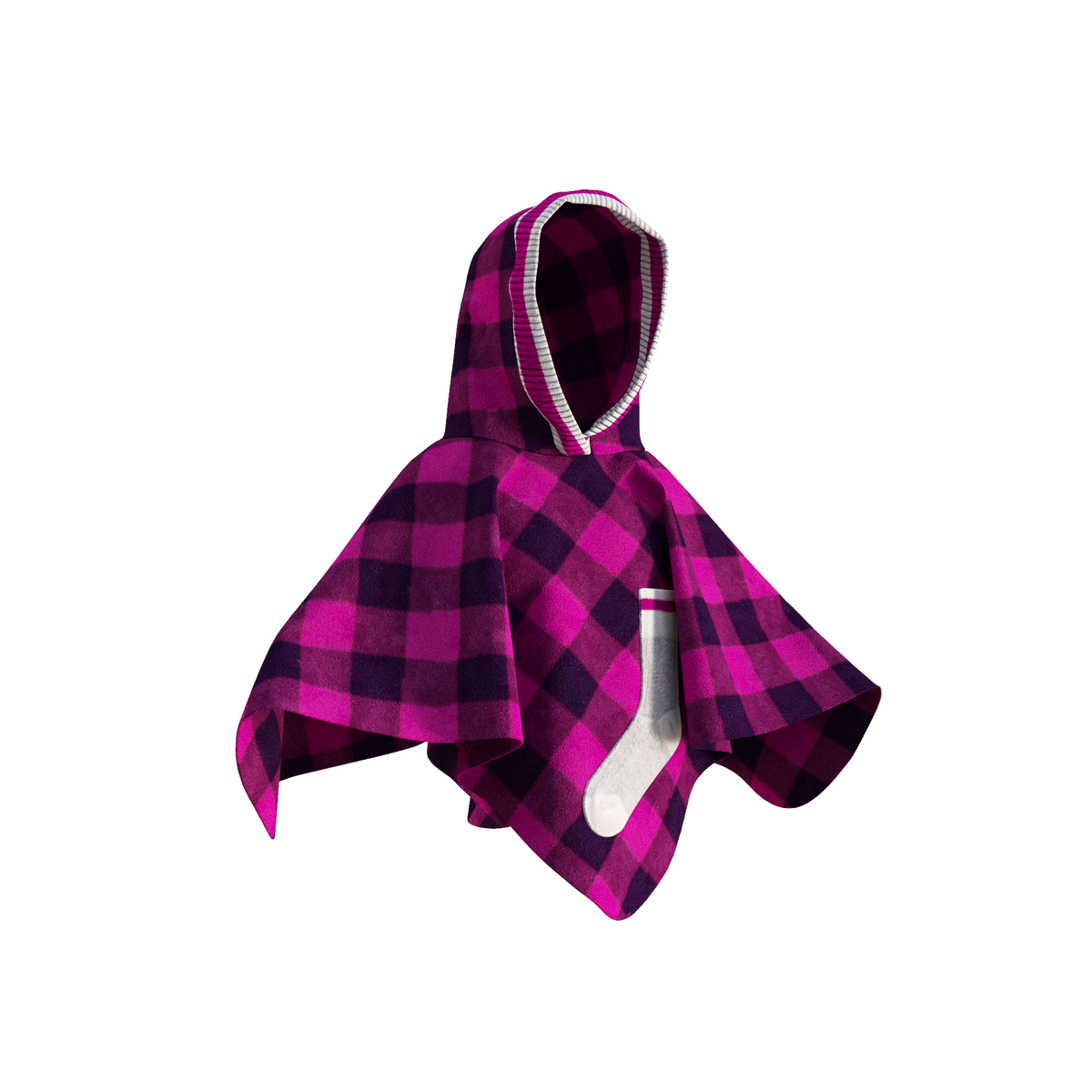 Pook Kids Pookie Poncho Pink