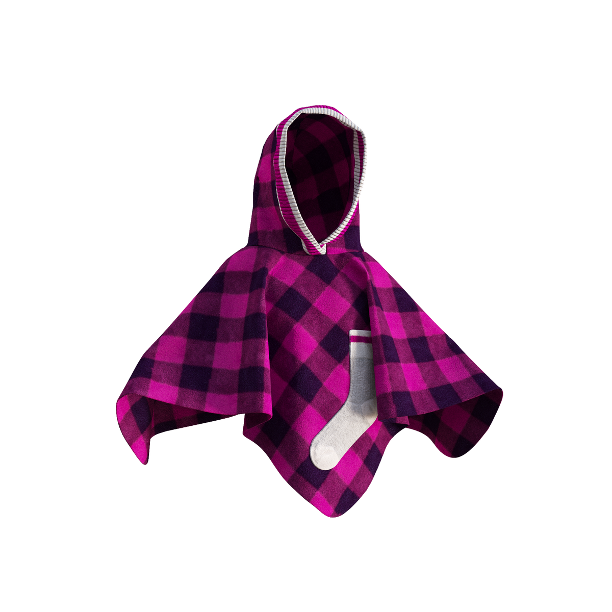 Pook Kids Pookie Poncho Pink