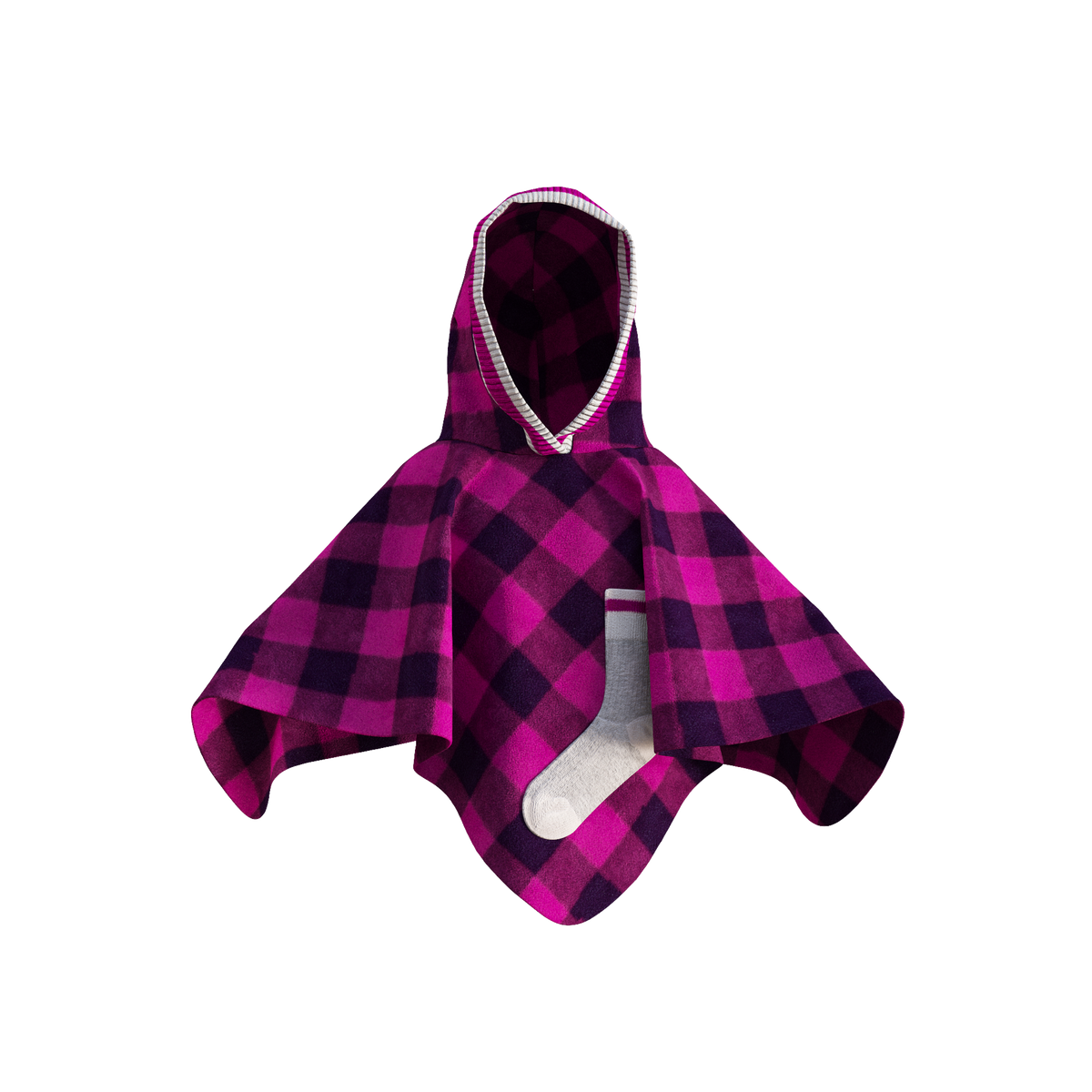 Pook Kids Pookie Poncho Pink