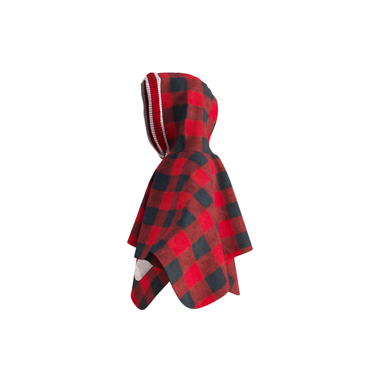 Pook Kids' Pookie Poncho Red