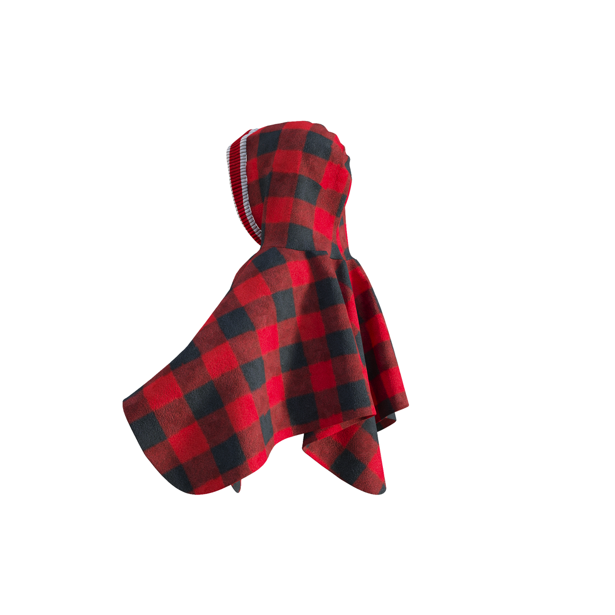 Pook Kids' Pookie Poncho Red