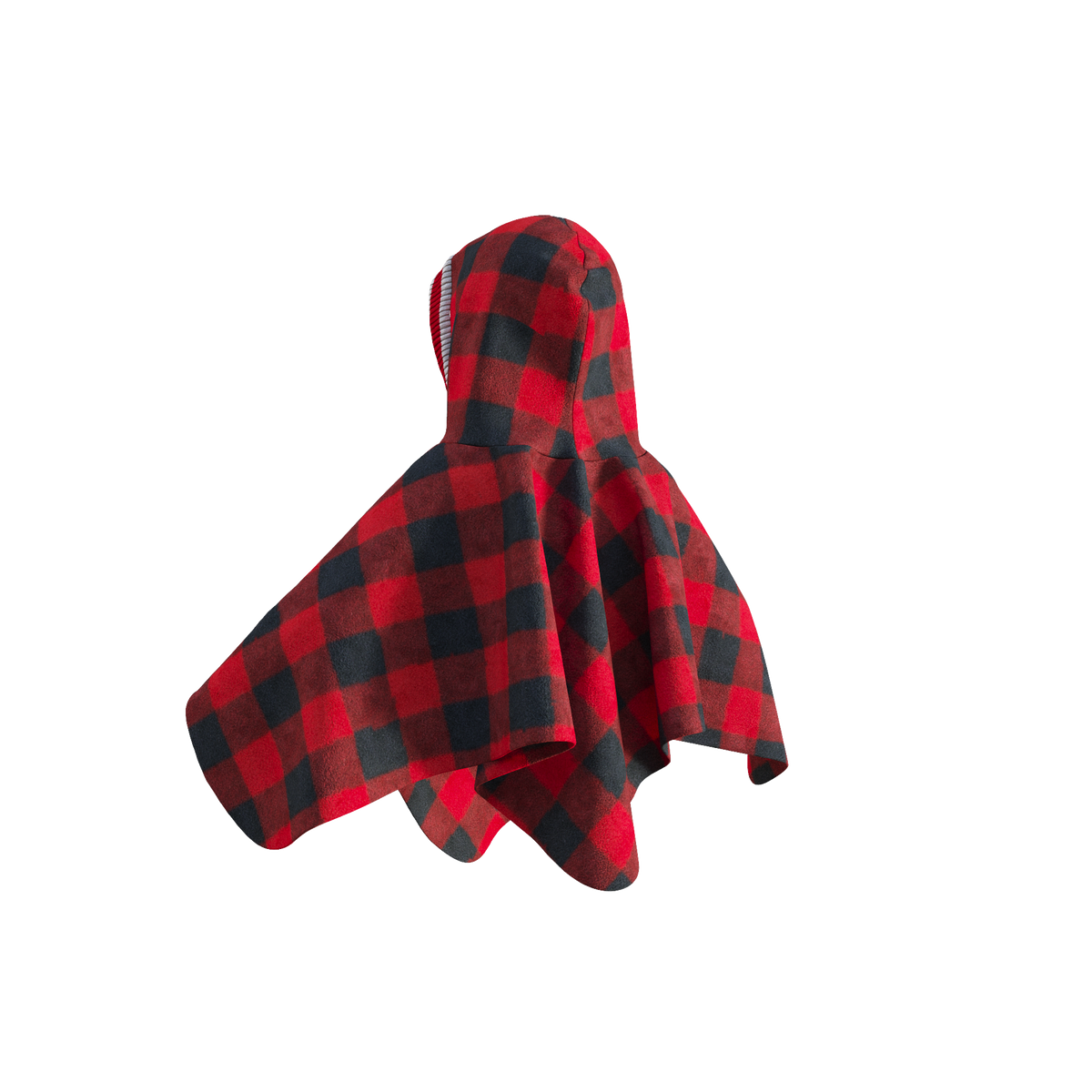 Pook Kids' Pookie Poncho Red