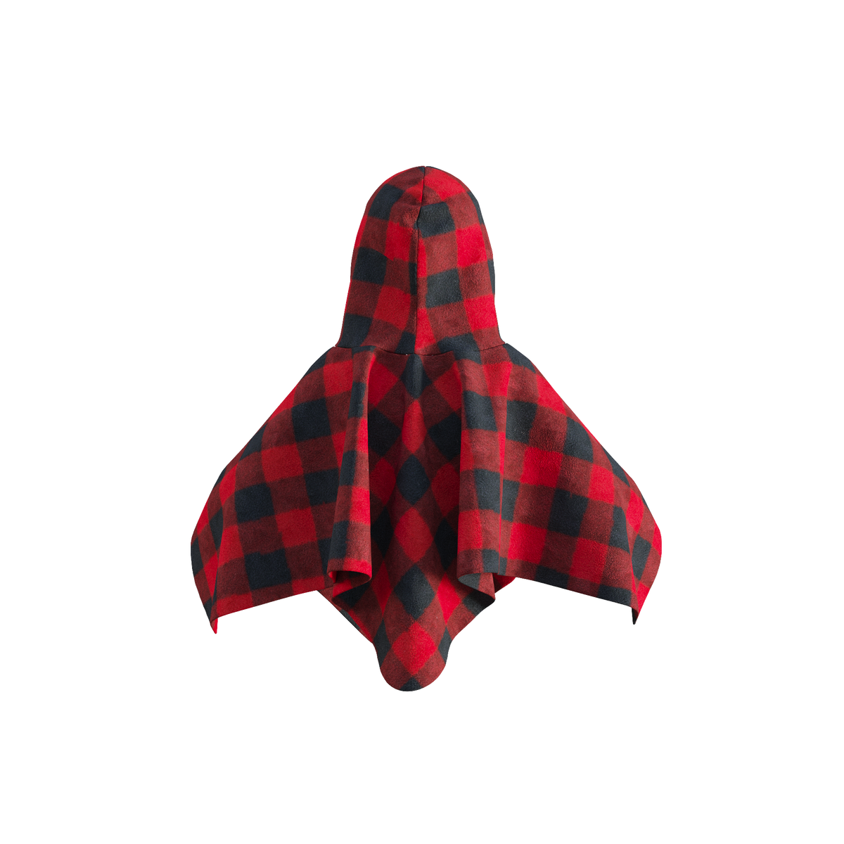 Pook Kids' Pookie Poncho Red