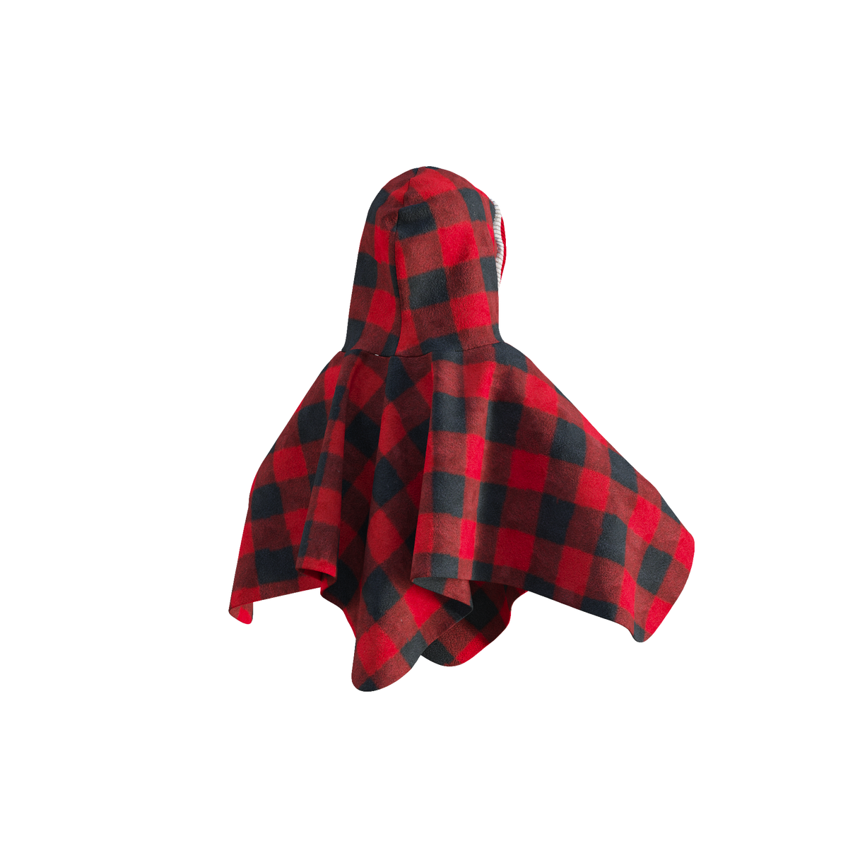 Pook Kids' Pookie Poncho Red